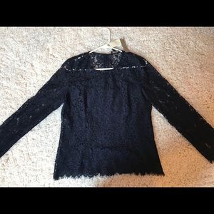 J Crew Lace Blouse